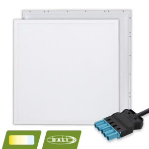 Europa led paneel | 62x62 cm | 30W | CCT | DALI dimbaar | wit