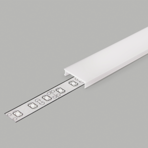 Witte click cover voor SMART16 ledstripprofiel | 2 meter
