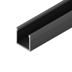 SMART16 opbouwprofiel voor ledstrip | zwart | 2 m