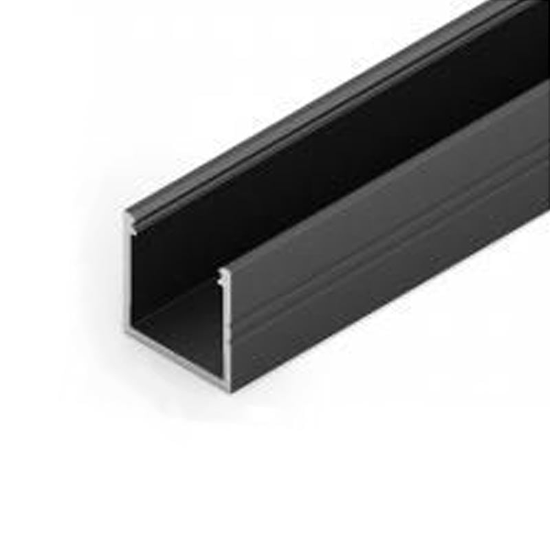 SMART16 opbouwprofiel voor ledstrip | zwart | 2 m – Bild 2