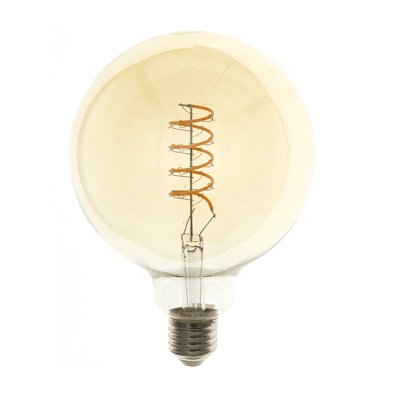 Led globe L E27 | 6,3W | 2700K | amber | dimbaar – Image 3