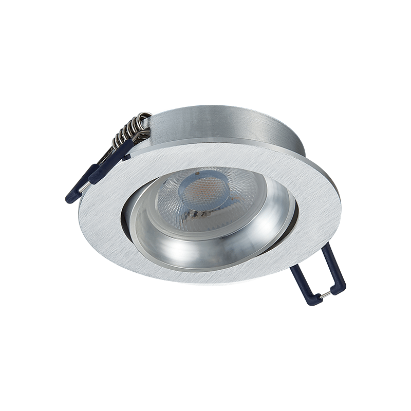 Carme GU10 inbouwarmatuur | kantelbaar | zilver - Image 8