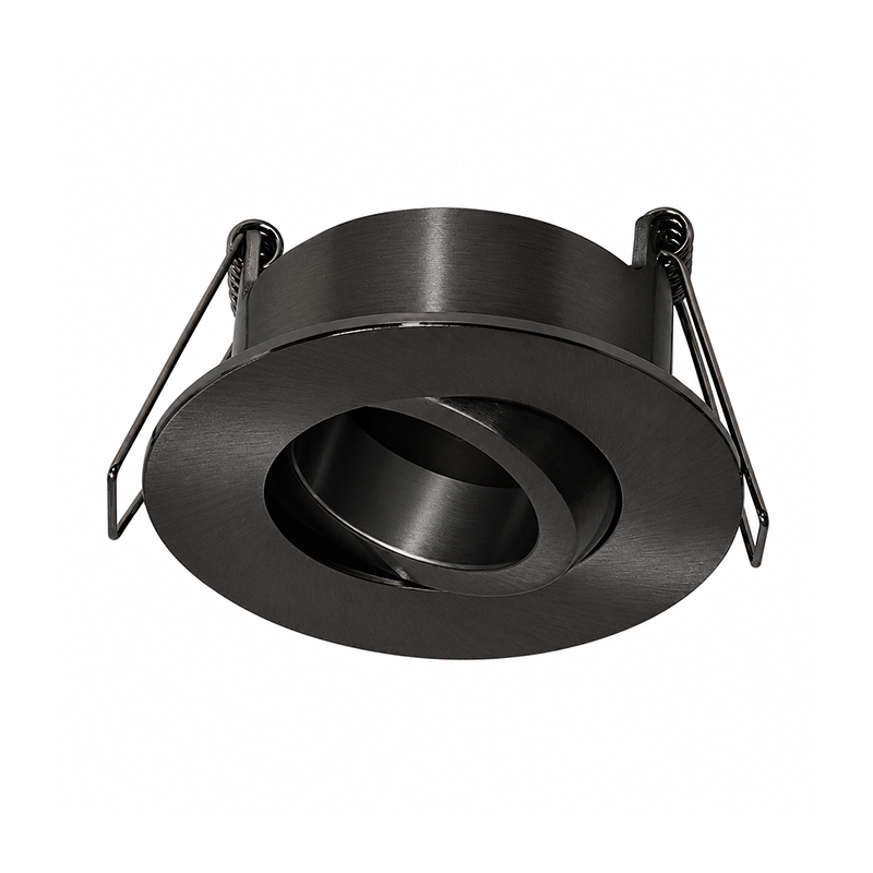 Hessle GU10 inbouwarmatuur | kantelbaar | IP65 | gun metal - Image 2
