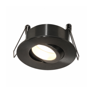 Hessle GU10 inbouwarmatuur | kantelbaar | IP65 | gun metal