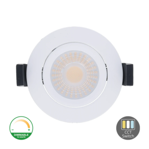 Miran slim-fit led inbouwspot | 5/7W | CCT + dim-to-warm | wit