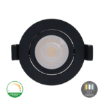 Miran slim-fit led inbouwspot | 5/7W | CCT + dim-to-warm | zwart