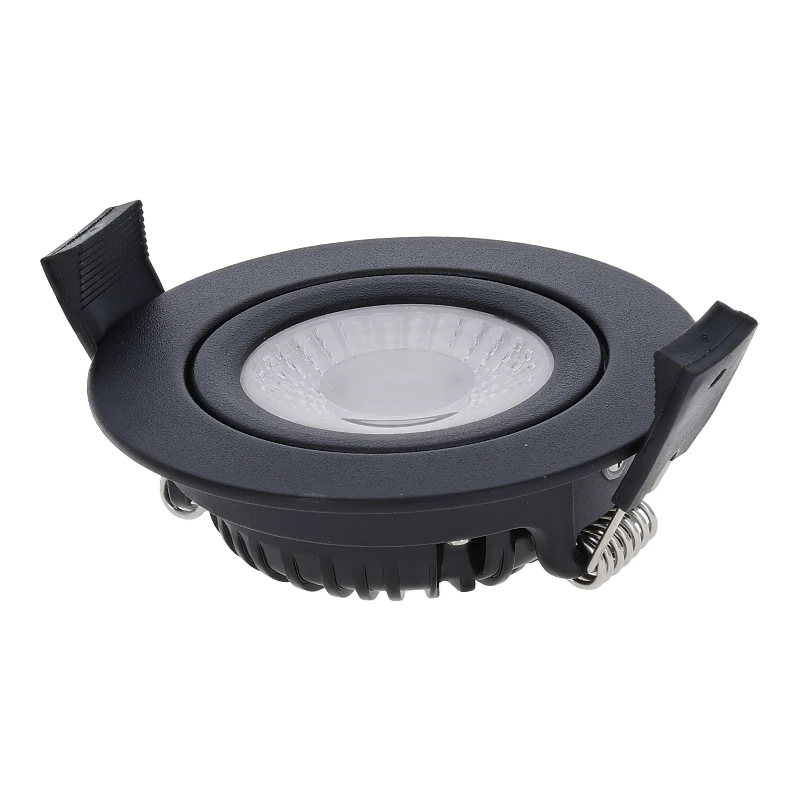 Miran slim-fit led inbouwspot | 5/7W | CCT + dim-to-warm | zwart - Afbeelding 4