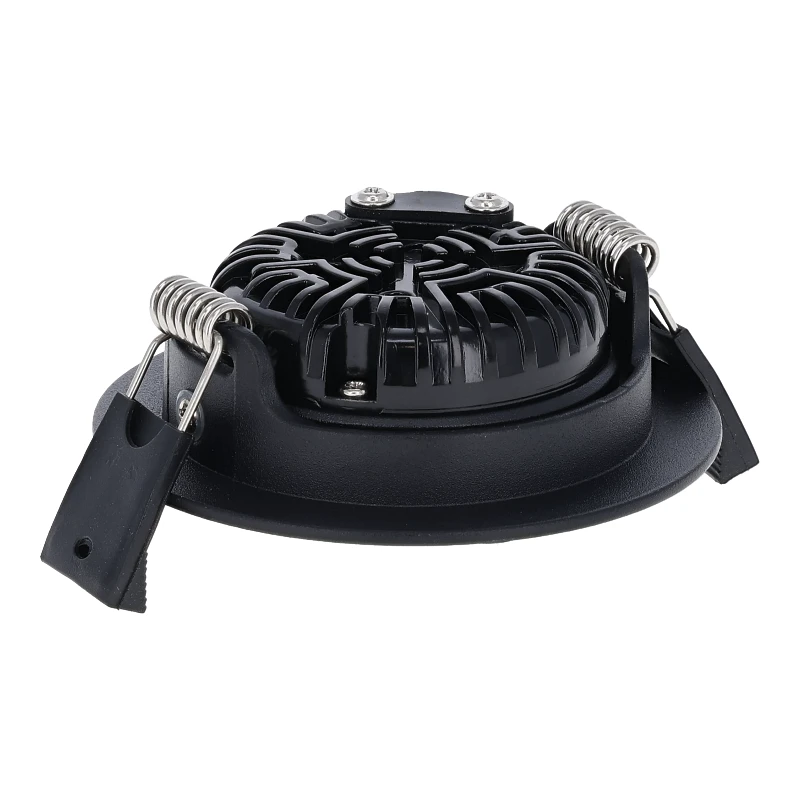 Miran slim-fit led inbouwspot | 5/7W | CCT + dim-to-warm | zwart - Afbeelding 6