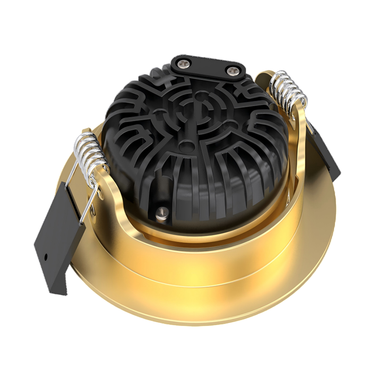 Miran slim-fit led inbouwspot | 5/7W | CCT + dim-to-warm | messing - Afbeelding 9