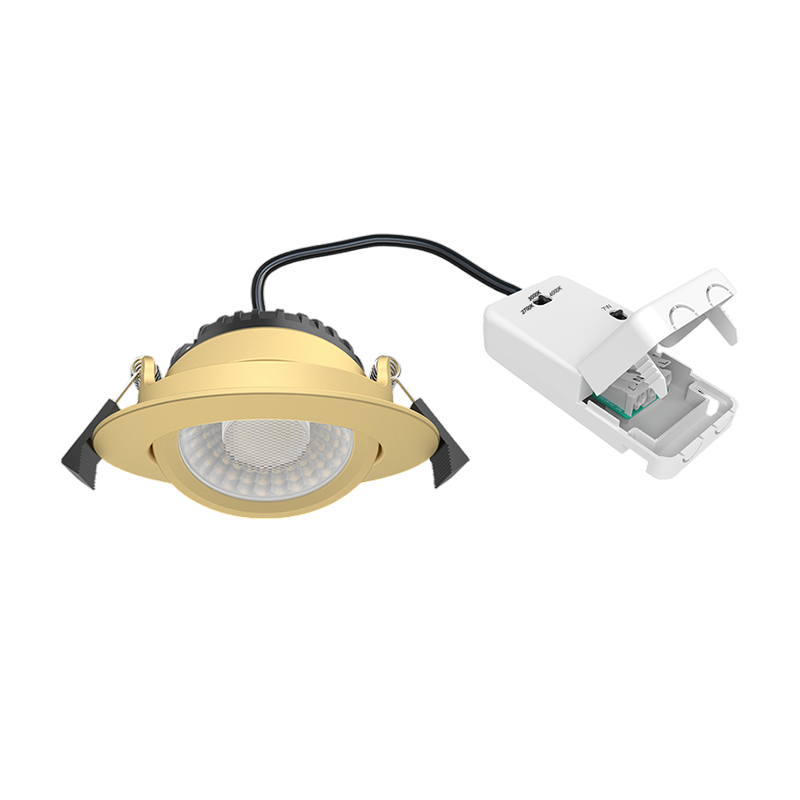 Miran slim-fit led inbouwspot | 5/7W | CCT + dim-to-warm | messing - Afbeelding 10