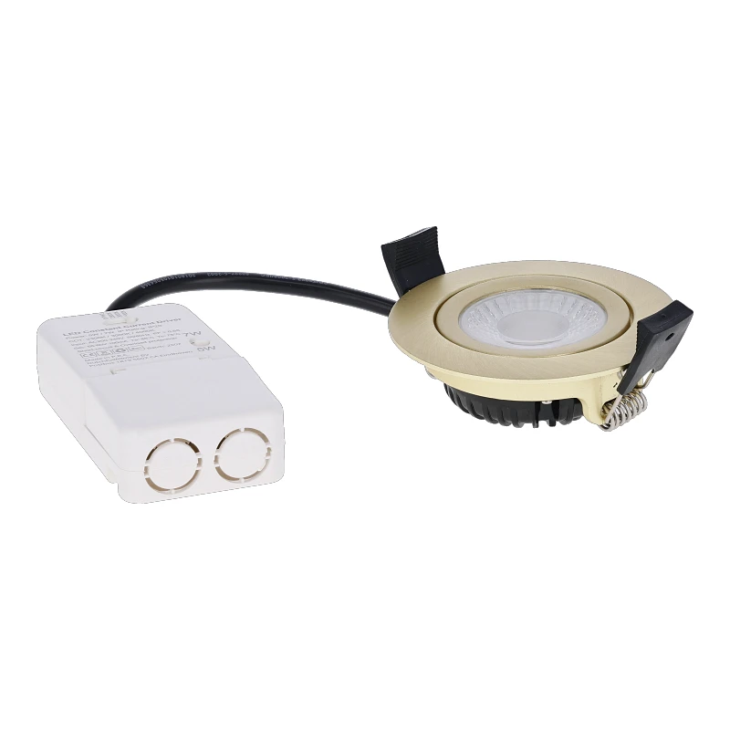 Miran slim-fit led inbouwspot | 5/7W | CCT + dim-to-warm | messing - Afbeelding 3