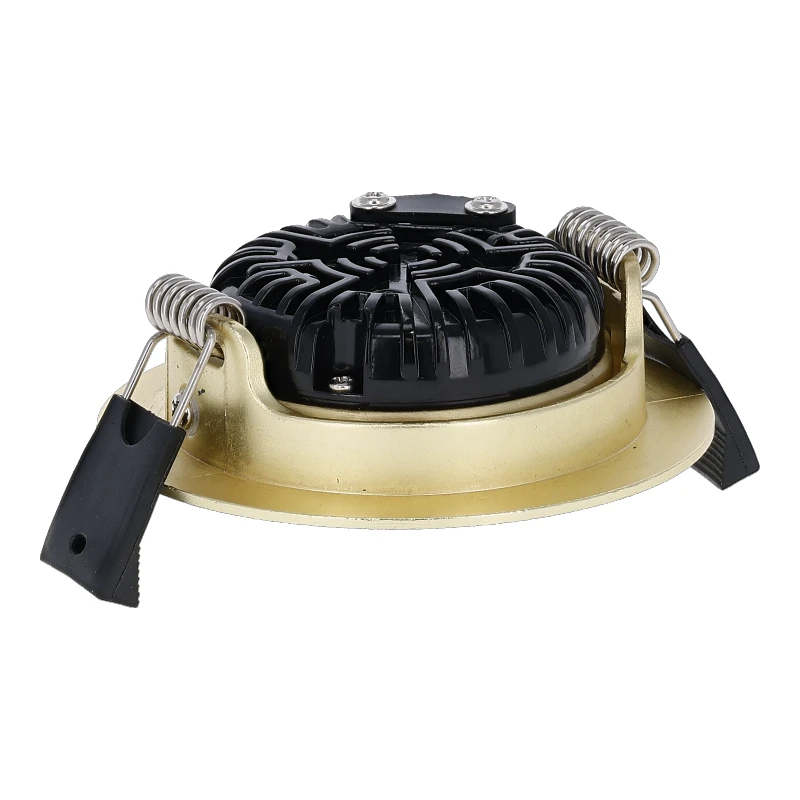 Miran slim-fit led inbouwspot | 5/7W | CCT + dim-to-warm | messing - Afbeelding 6