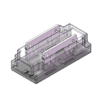 COB ledstrip connector | single color | 5 mm | set 10