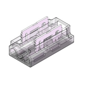 COB ledstrip kabelconnector | single color | 5 mm | set 10