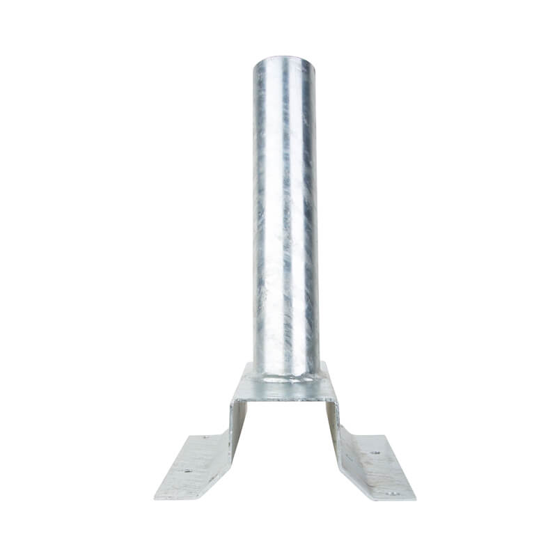 Muursteun voor straatlamp | Ø48 mm | gegalvaniseerd staal