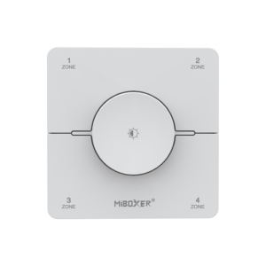 MiBoxer draaibediening CCT | 4 zones | wit
