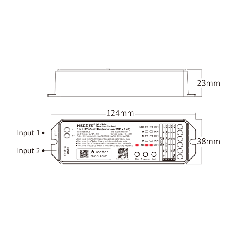 MiBoxer Matter ledstrip controller | 5-in-1 - Image 5