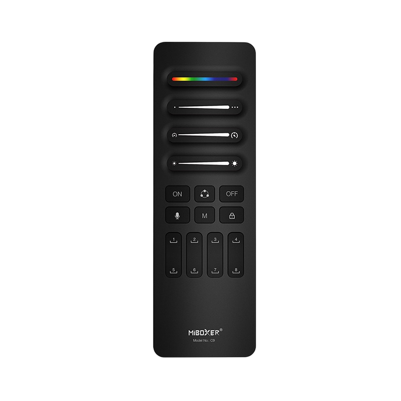 MiBoxer SPI afstandsbediening | scènes voor pixel ledstrip | zwart