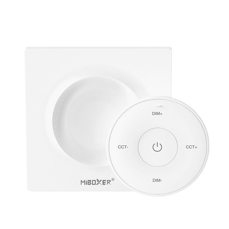 MiBoxer mini afstandsbediening CCT | magnetische wandhouder | wit - Image 4
