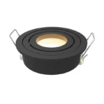 Delos MR11 recessed light | tiltable | black
