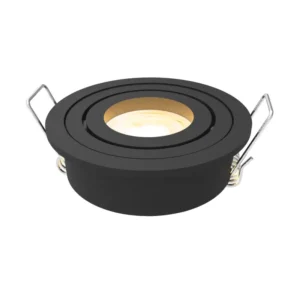 Delos MR11 recessed light | tiltable | black
