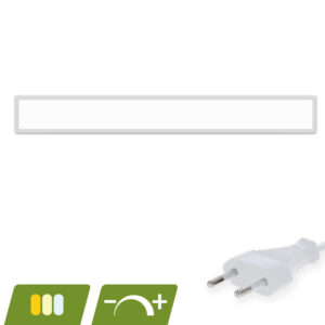 Pontus led paneel 120x15 | dimbaar en CCT | 30W | eurosnoer