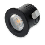 Phobos mini led inbouwspot | 2W | zwart | 2700K