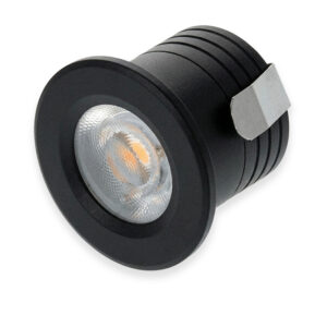 Phobos mini led inbouwspot | 2W | zwart | 2700K