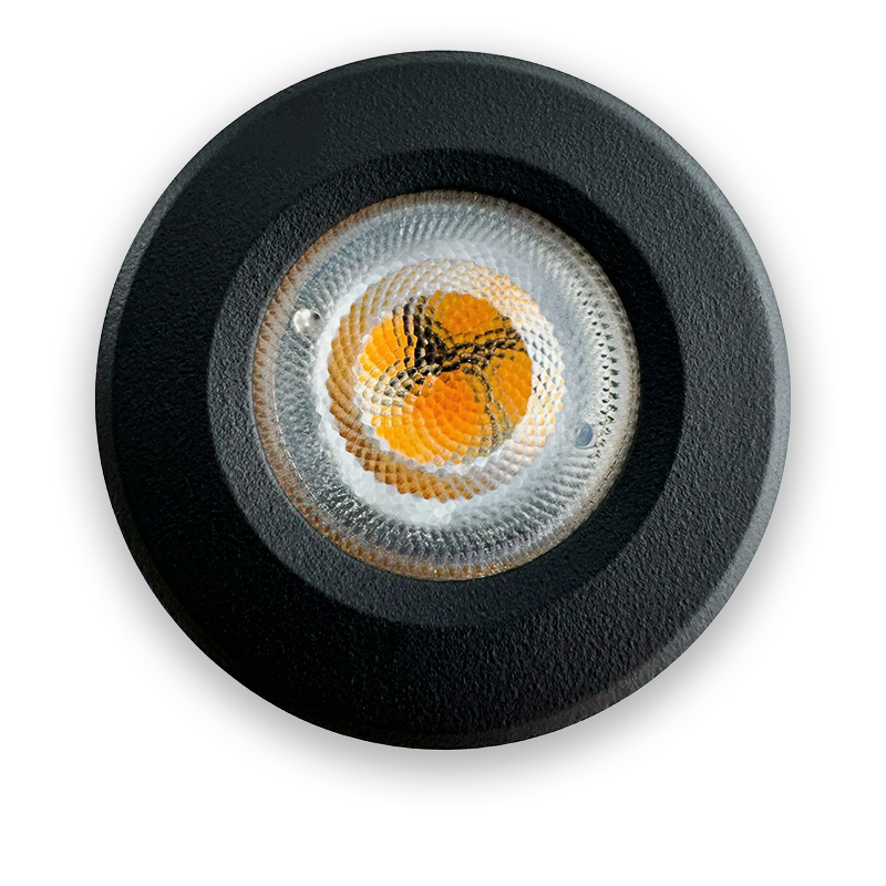 Phobos mini led inbouwspot | 2W | zwart | 2000–3000K dim-to-warm - Afbeelding 2
