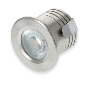 Phobos mini LED recessed spotlight | 2W | silver | 3000K