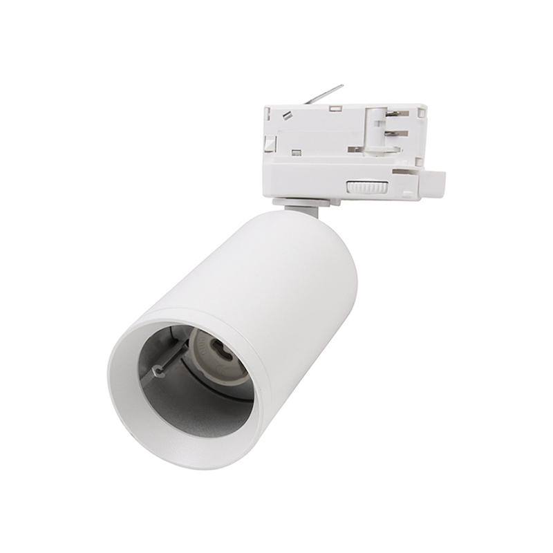 GU10 railspot met veer | 3-fase | wit - Afbeelding 2