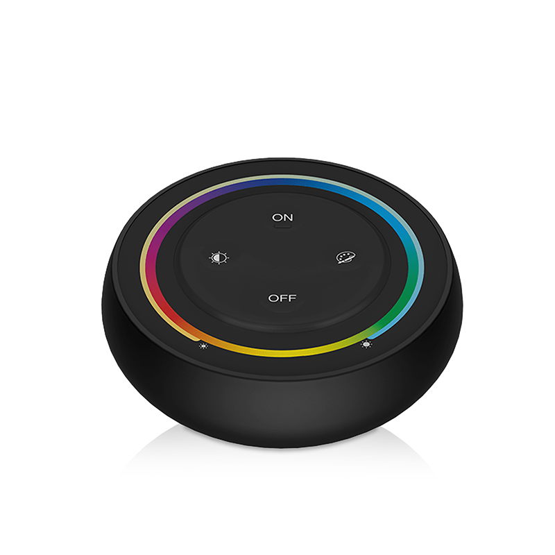 MiBoxer ronde RGB+CCT afstandsbediening | 1 zone | zwart