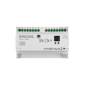 Dimmer Sunricher DALI TRIAC pour rail DIN | 4 canaux
