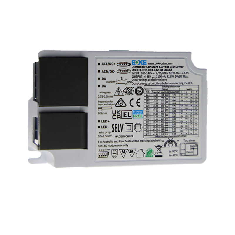 BOKE DALI constante stroom driver | 450–1100mA | 42W