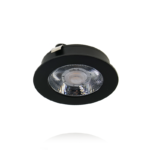 Baston led meubelspot | 3W | 12V DC | 2700K | zwart
