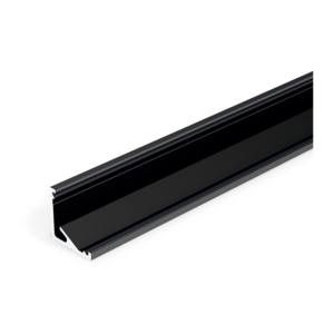 CABI12 hoekprofiel voor ledstrip | zwart | 2 m