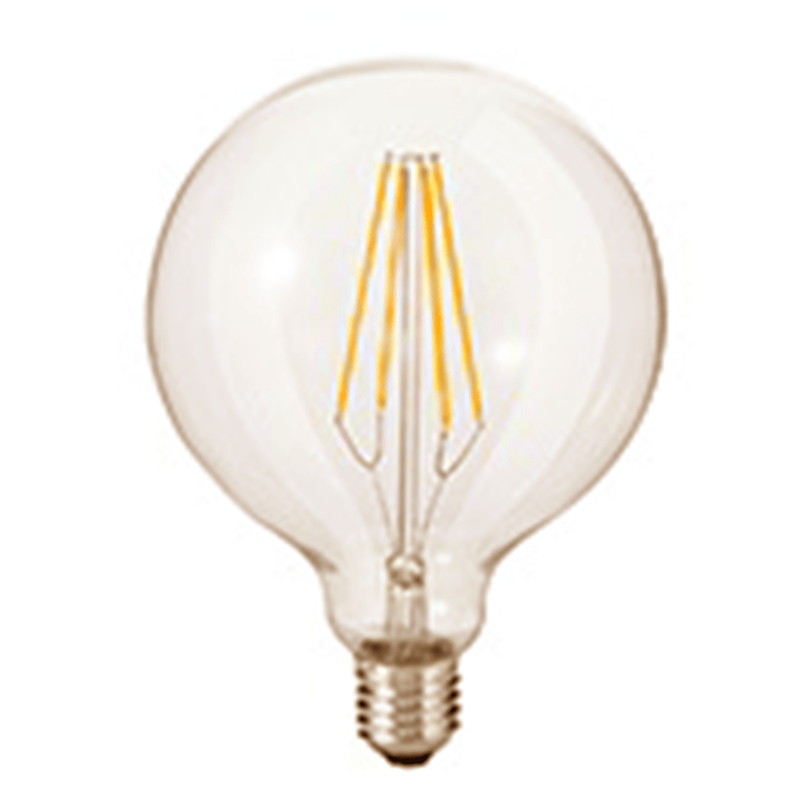 Led globe L E27 | 6,3W | 2700K | amber | dimbaar – Image 4