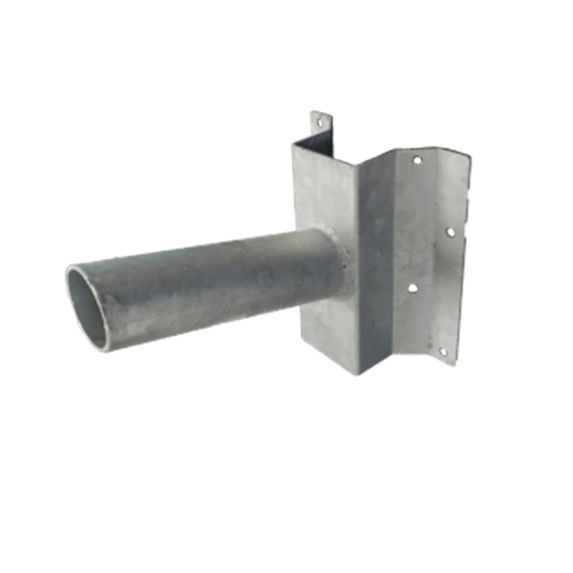 Muursteun voor straatlamp | Ø60 mm | gegalvaniseerd staal - Afbeelding 4
