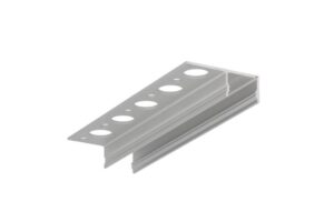UNI-TILE 180 PLUS aluminium ledstripprofiel | 2 meter | zilver