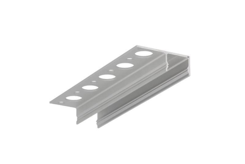 UNI-TILE 180 PLUS aluminium ledstripprofiel | 2 meter | zilver