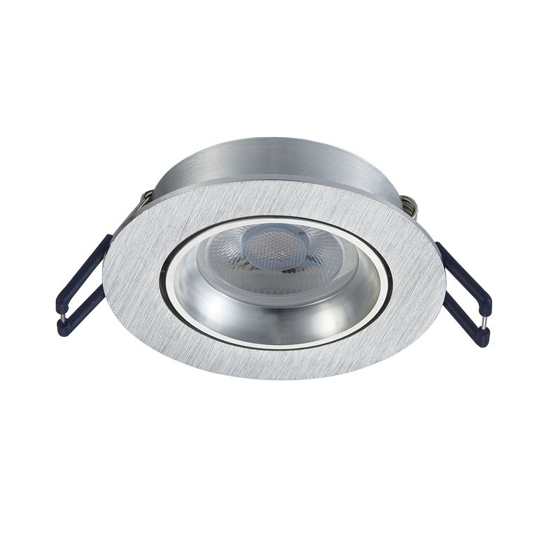 Carme GU10 inbouwarmatuur | kantelbaar | zilver - Image 6