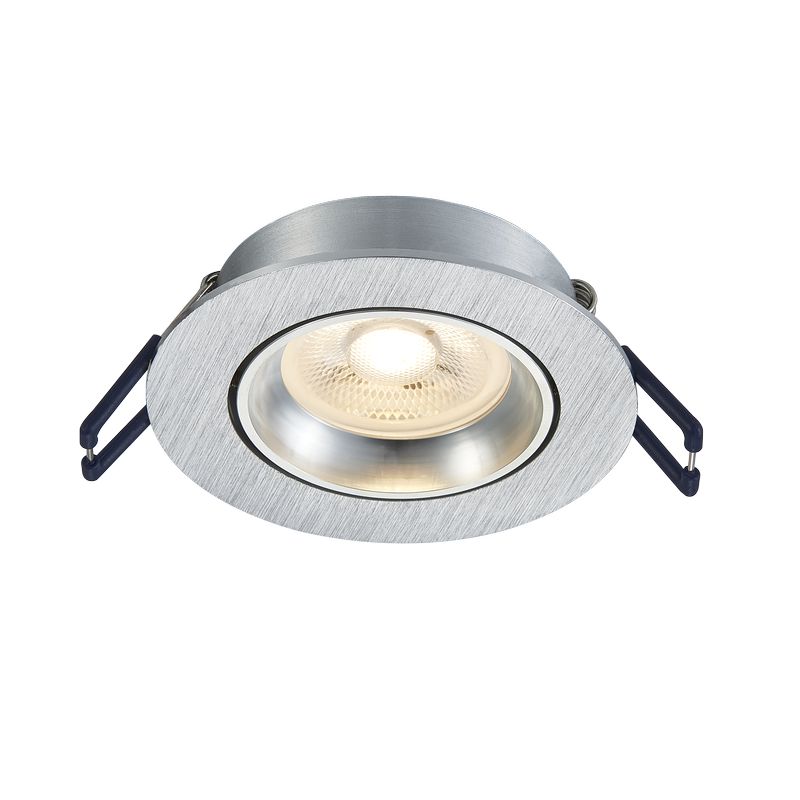 Carme GU10 inbouwarmatuur | kantelbaar | zilver - Image 4
