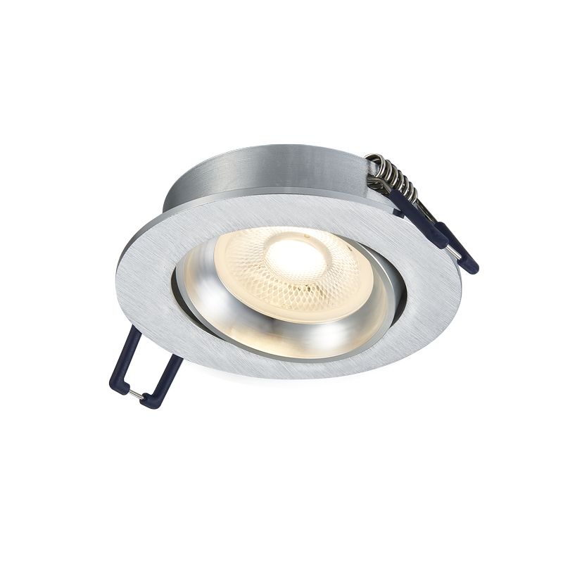 Carme GU10 inbouwarmatuur | kantelbaar | zilver - Image 3